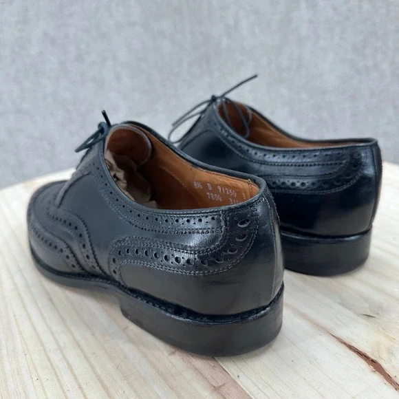 Allen Edmonds Fairhaven Leather Wingtip Brogue Oxford Dress Shoes Mens 8.5 D - Picture 5 of 15